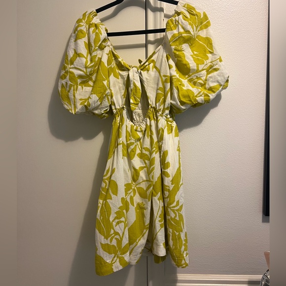 Maeve Puff Sleeve Mini Dress - Picture 2 of 6